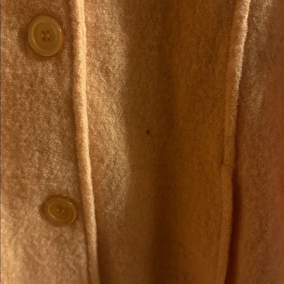 Norm Thompson Women's Orange 100% Wool Jacket, Size M - Picture 7 of 10